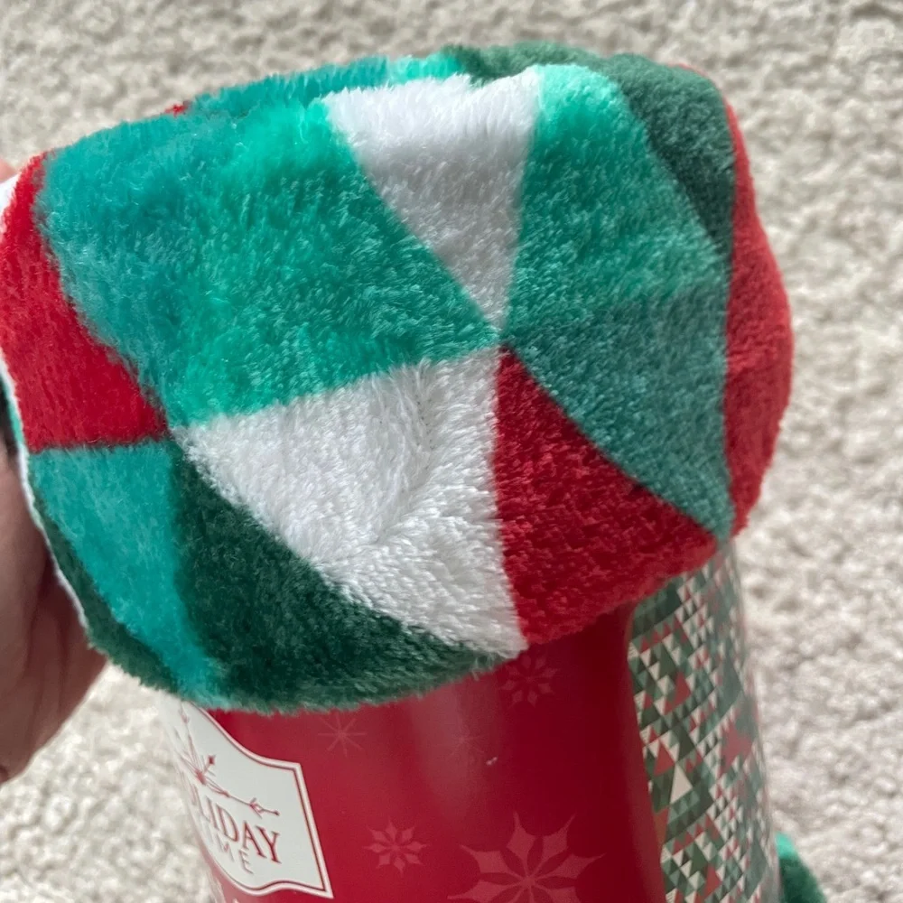 Holiday Time Plush Throw Fuzzy Blanket 50x60